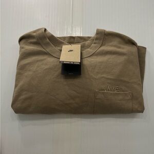 Nike Men's Brown Long Sleeve Tee XL Loose Fit NEW WITH TAGS name your price